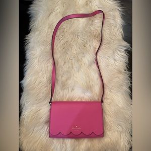 Kate Spade Scallop Pink Crossbody Purse